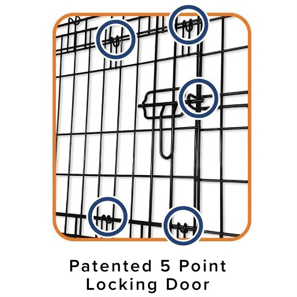 2-Door Pet Crate P884812