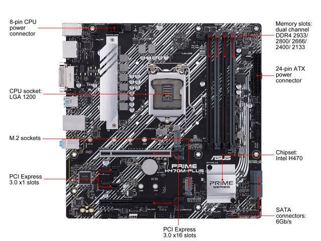 Prime H470M-PLUS Motherboard H837