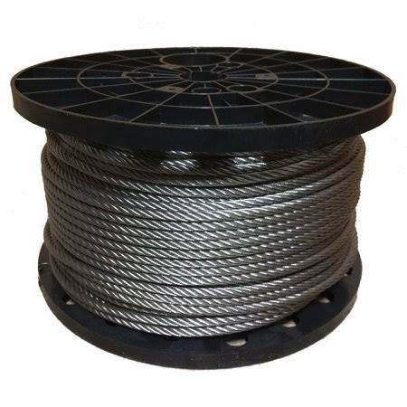Stainless Steel Aircraft Cable Wire Rope 7x19 Type 304 300 Feet B127