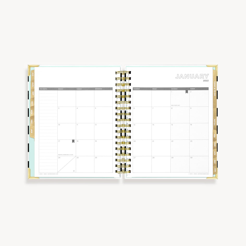 Black Weekly Planner H47901