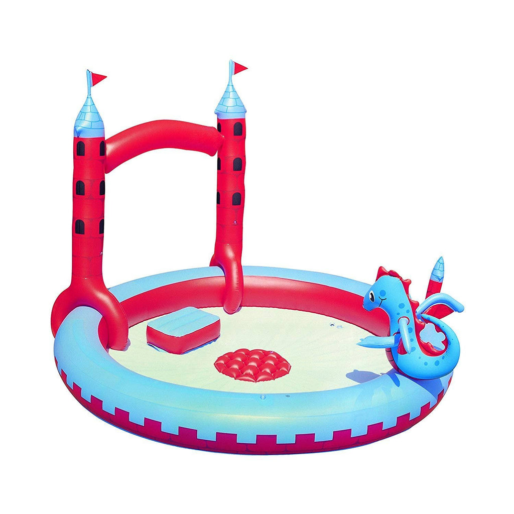 Inflatable Interactive Castle Play Pool D32950