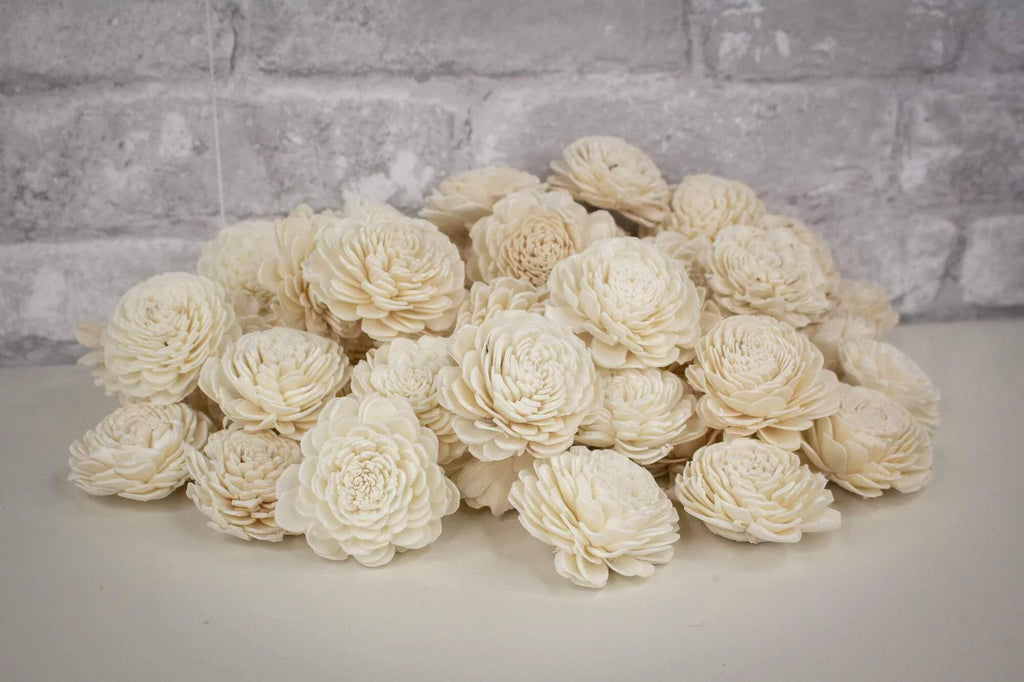 2" Sola Wood Flower Assortment 50 Pack V4130