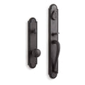 Solid Bronze Full Plate Keyed Entry Sin Dark Bronze C578