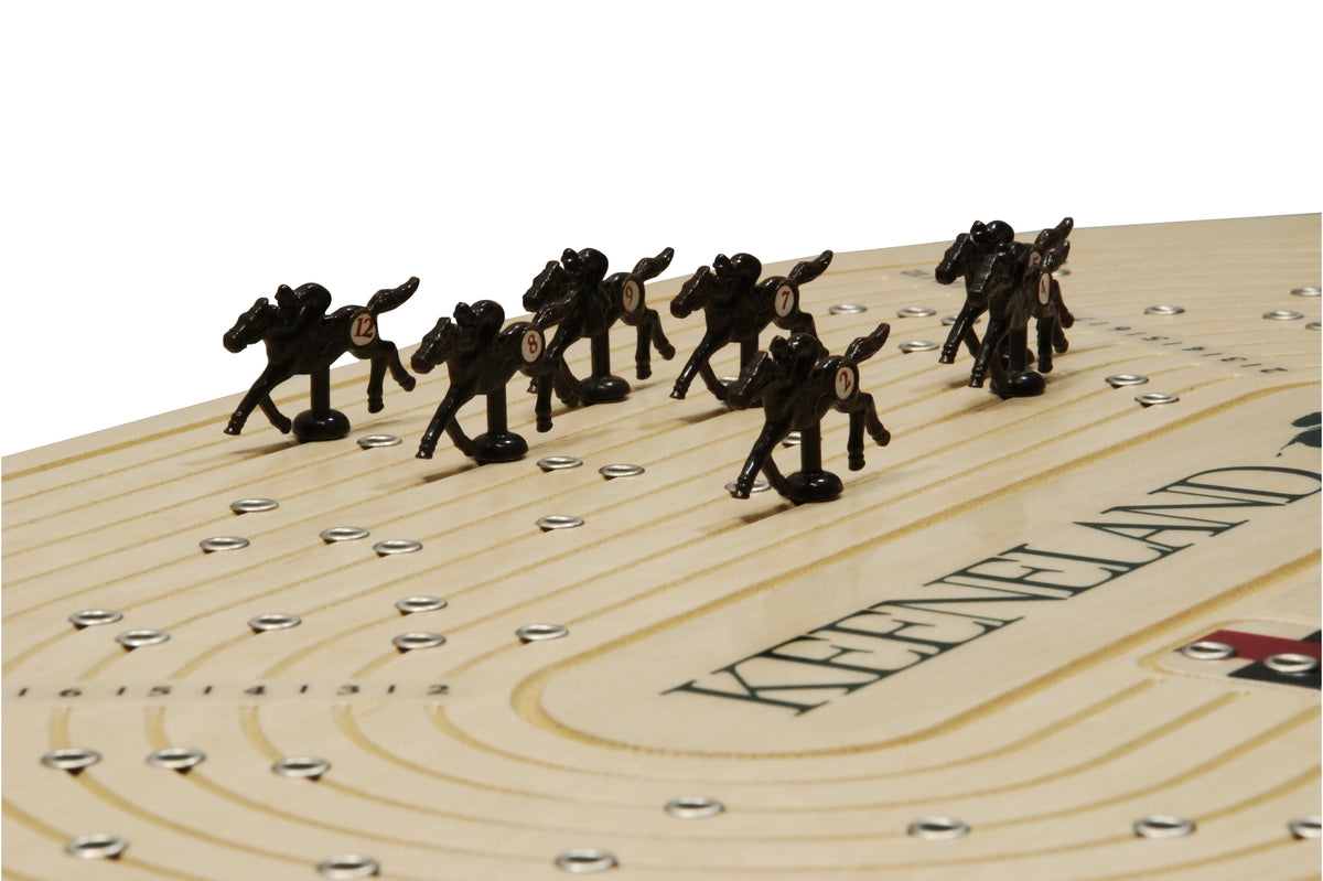 Handcrafted Horseracing Board Game O287572