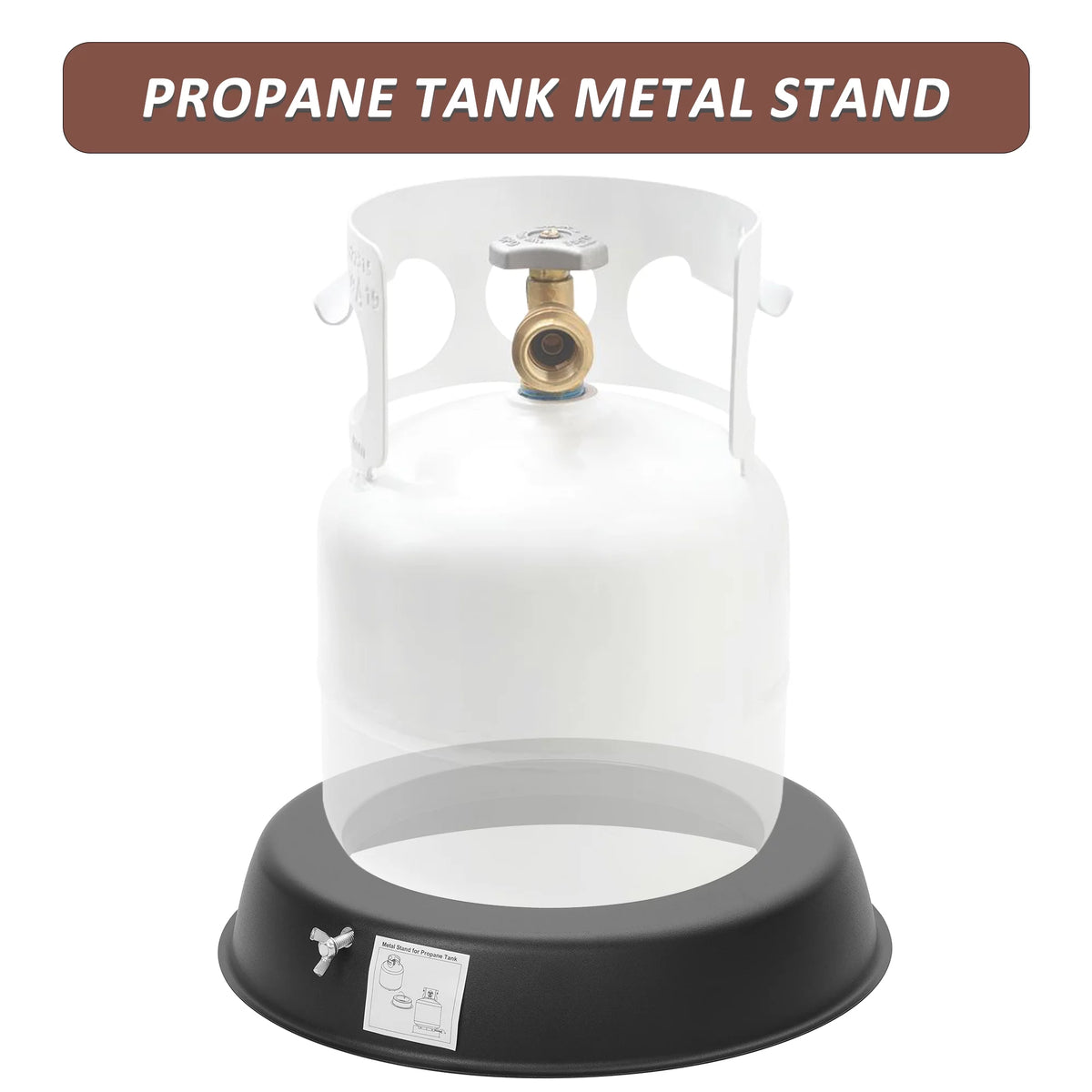Outdoor Propane Fire Pit 50,000 BTU 35-inch Square Concrete Fire Table U659890
