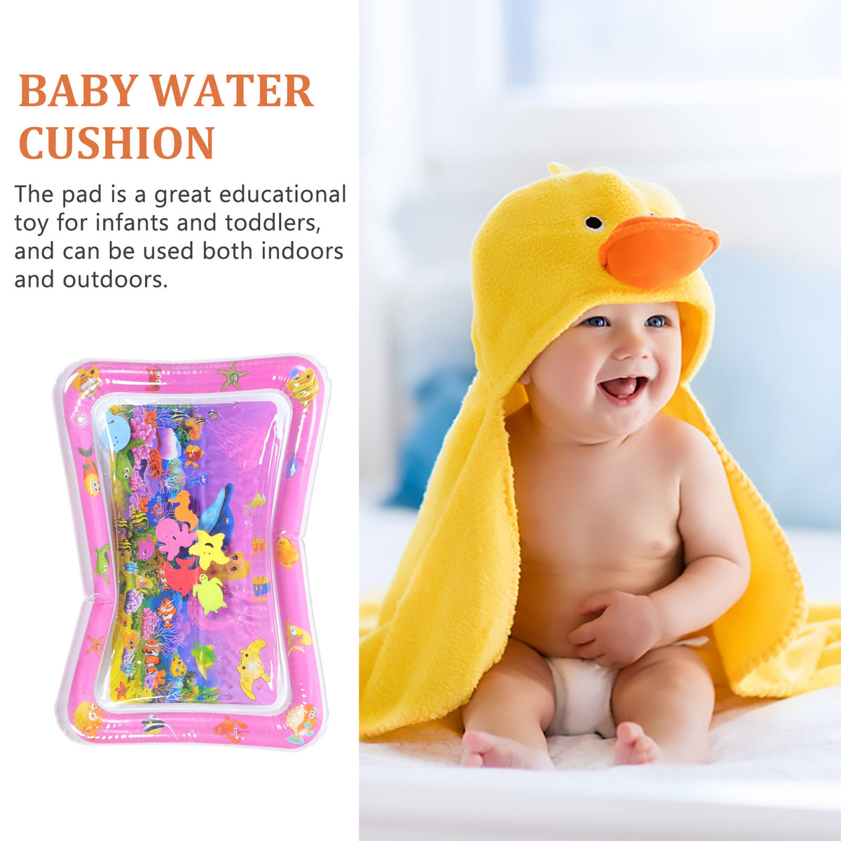 Inflatable Water Cushion Toys for Toddlers Pvc S850998