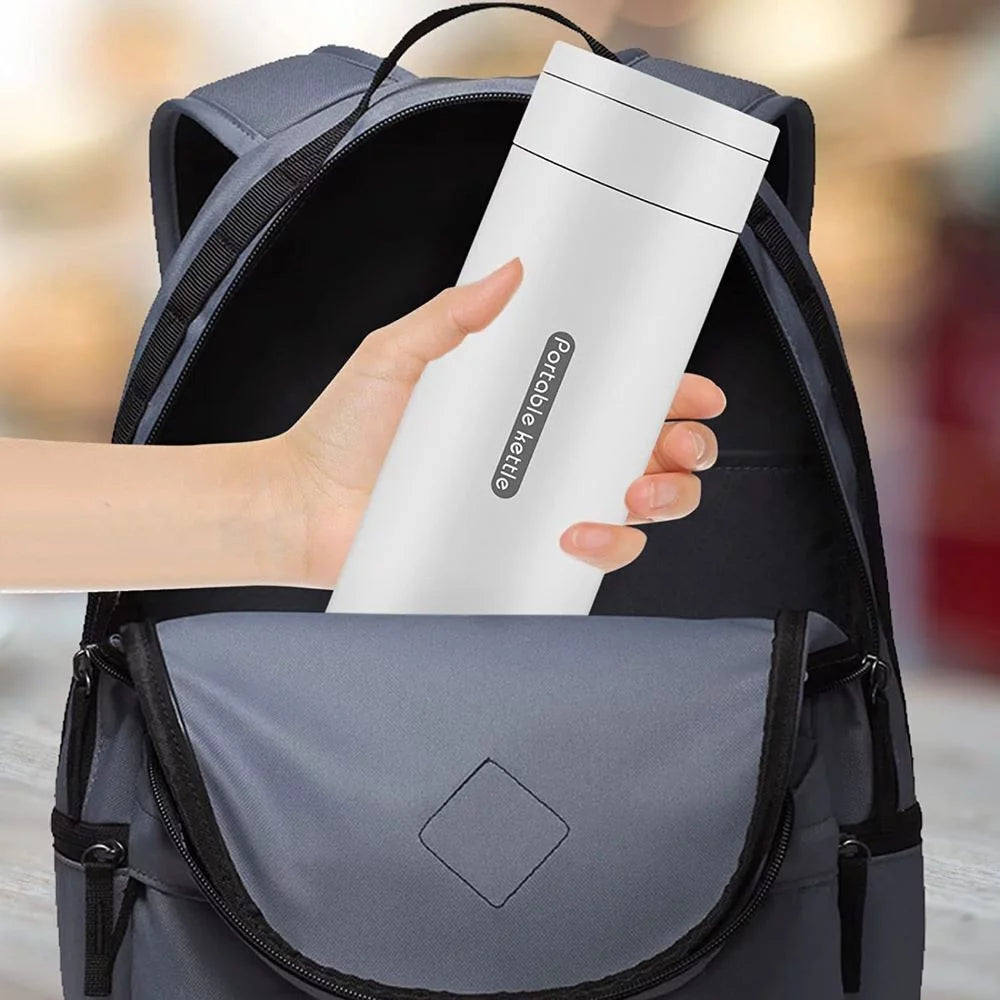 Electric Stainless Portable Travel Kettle 380ml W603684