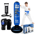 Free Standing Inflatable Kids Punching Bag Set with Air Pump & Boxing Gloves V4670