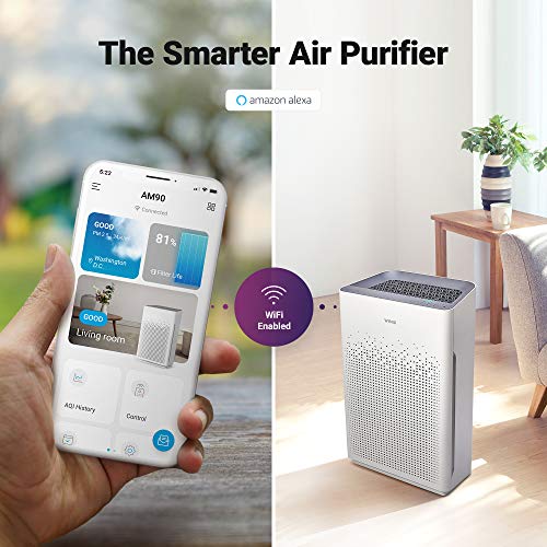 Air Purifier with True HEPA Carbon Filter and Auto Mode I468062