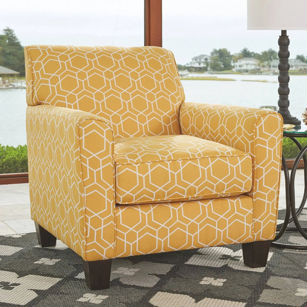 Gold Accent Chair M28811
