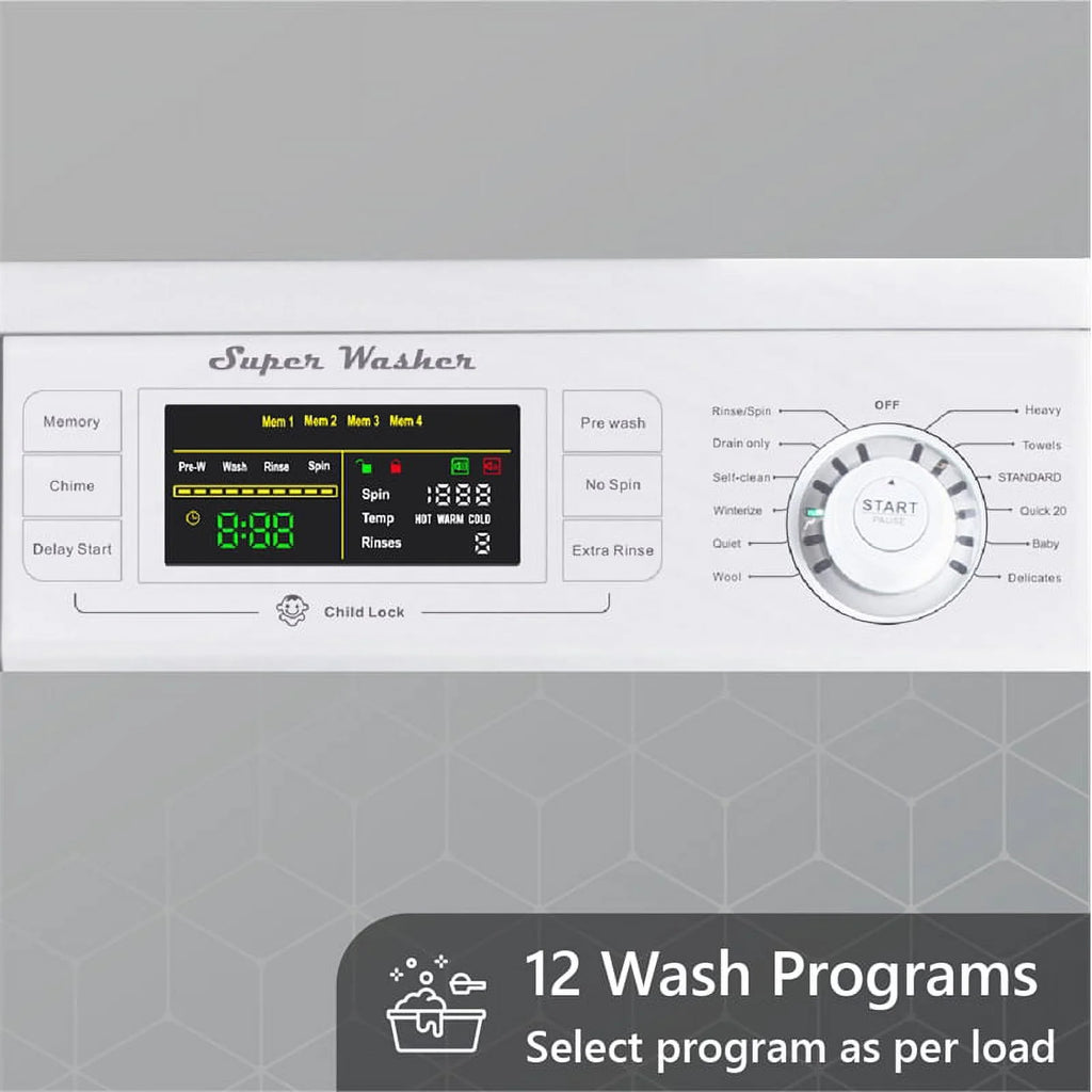 Compact Front Load Washer & Dryer G75033