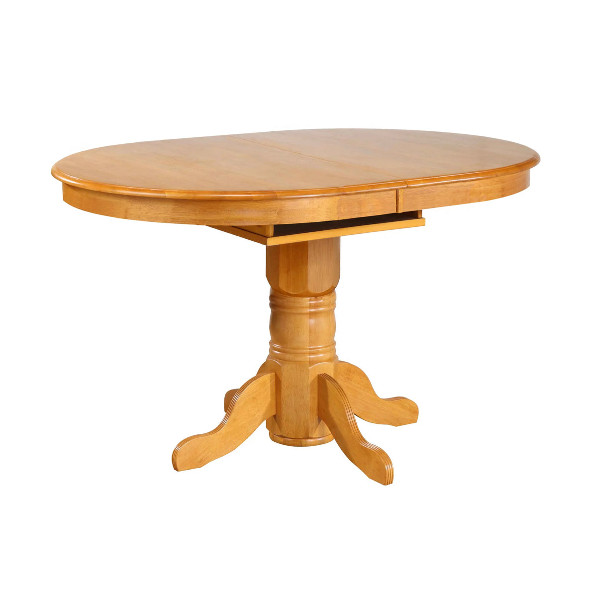 Oak Extendable Wood Pub Table I596288