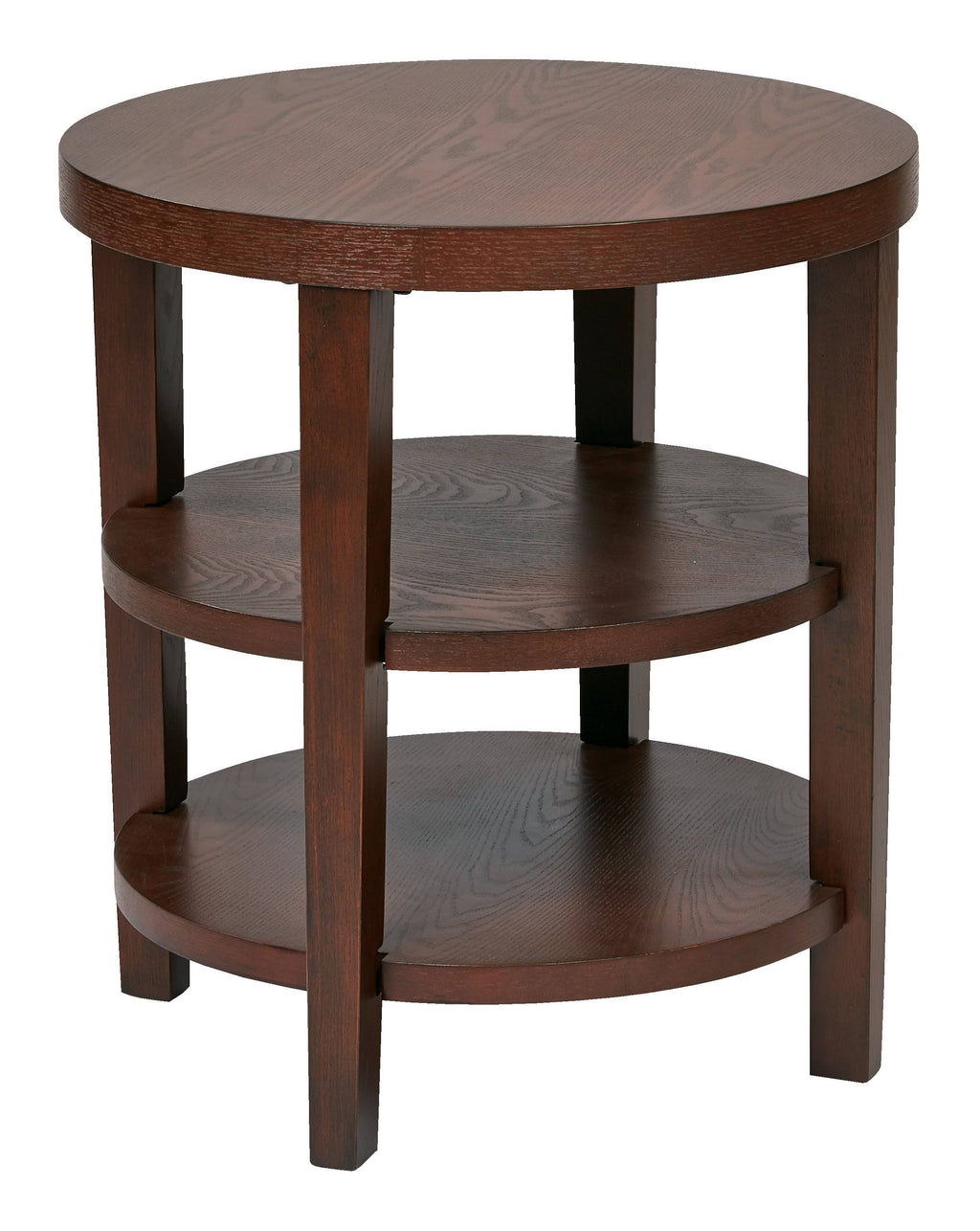 20x22 Round End Table U9037