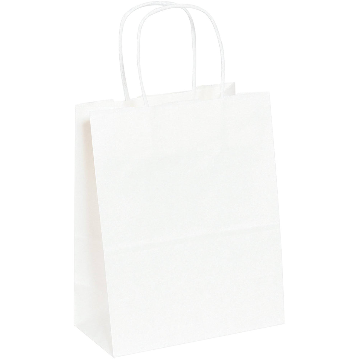 White Paper Shopping Bags G42464