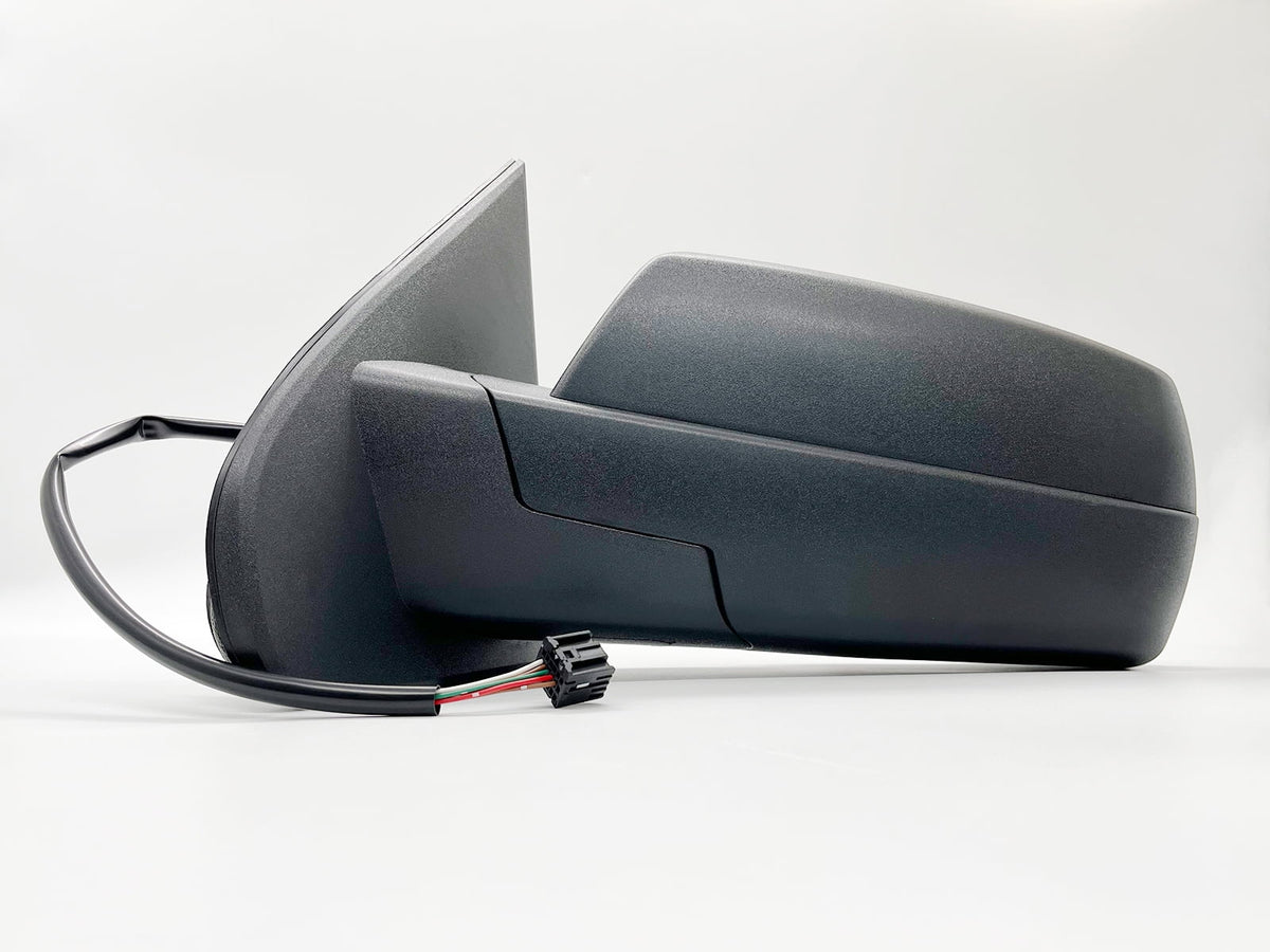 Power Heated Textured Black Pickup Truck Exterior Mirror D587