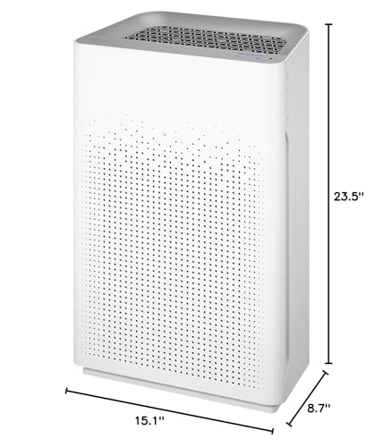 Air Purifier with True HEPA Carbon Filter and Auto Mode I468062