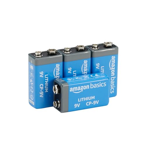 9 Volt Lithium Batteries 4-Pack Y8721