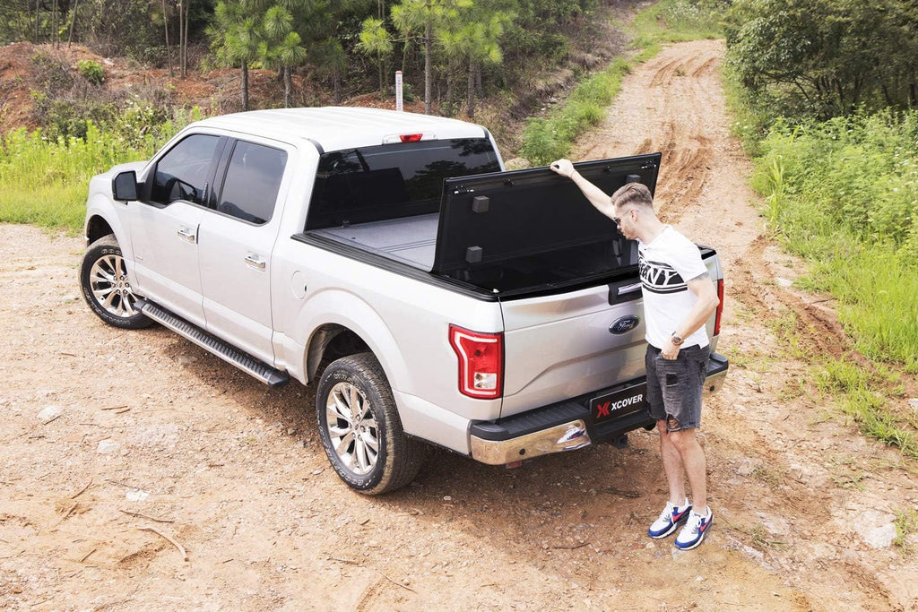 Low Profile Hard Folding Truck Bed Tonneau Cover T4926
