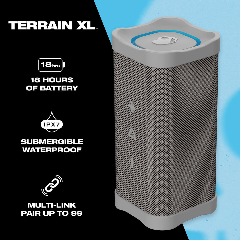 Compact Tough Wireless Speaker, Light Grey G164176