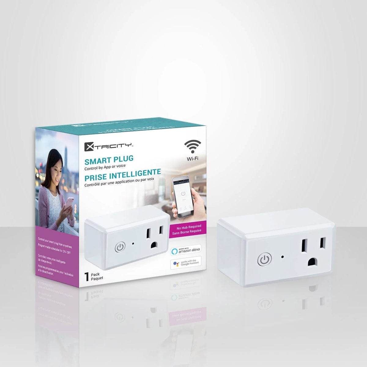 Wi-Fi Smart Electrical Outlet, 1800W, White F275