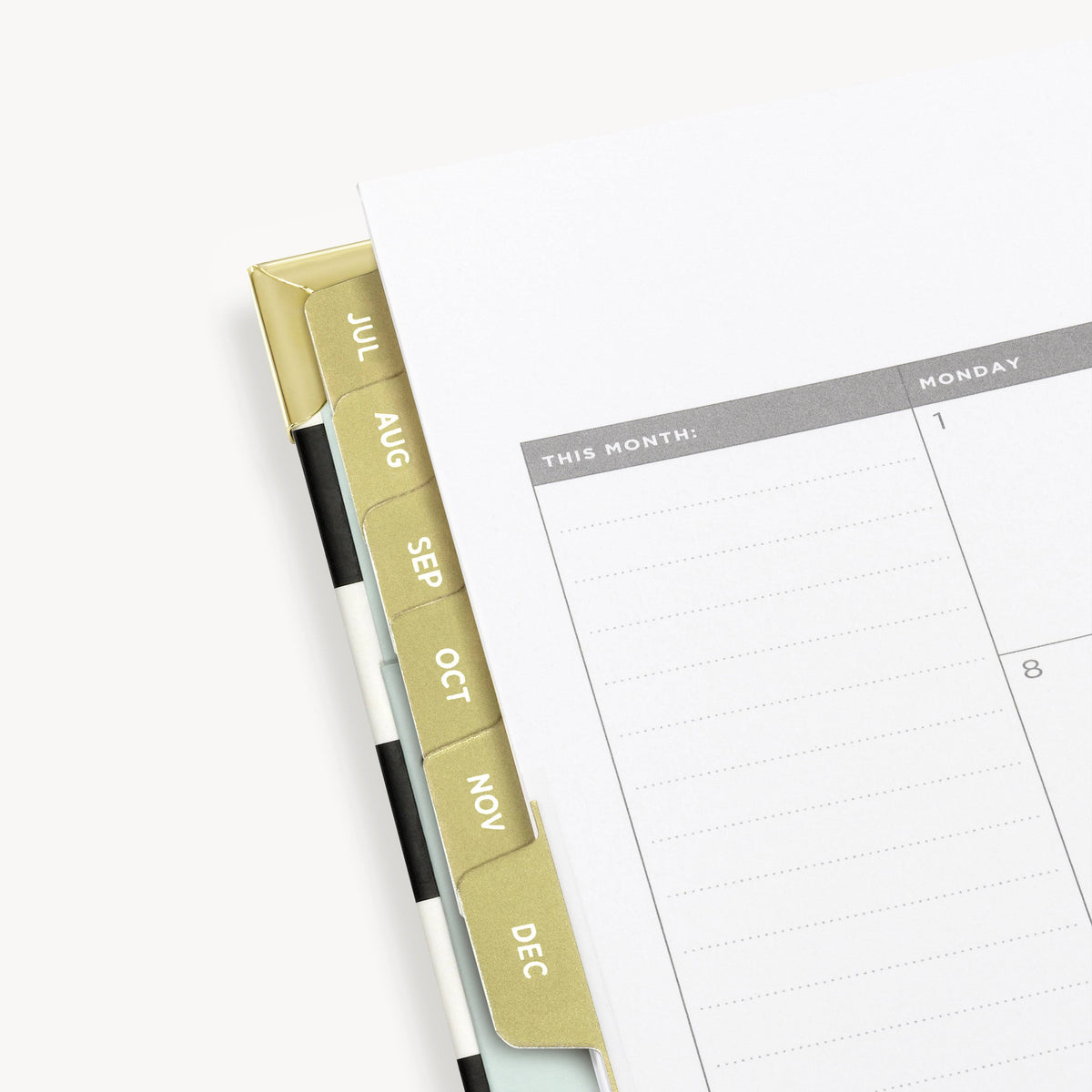 Black Weekly Planner H47901