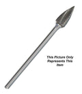 Carbide Burr Single Cut D776