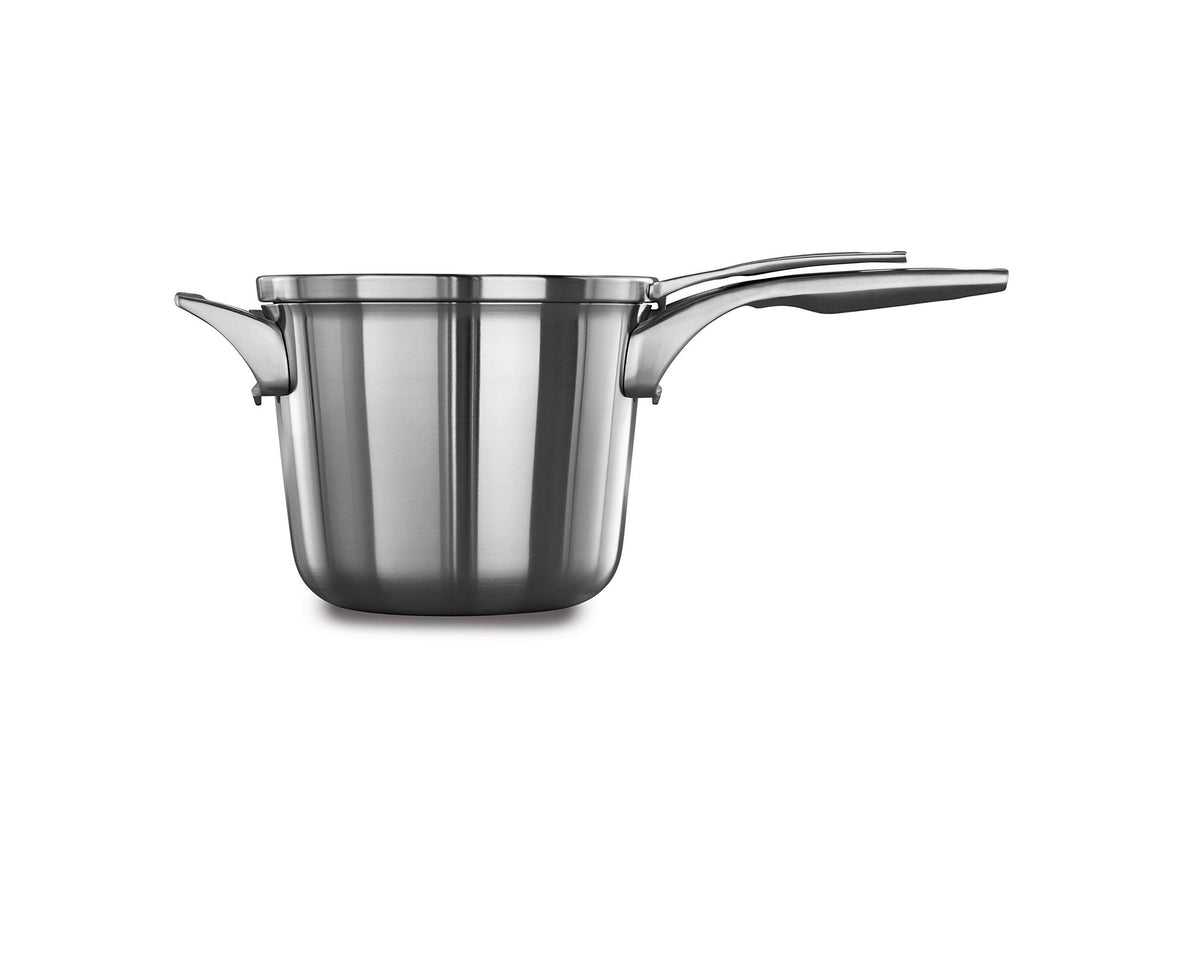 Stainless Steel 4.5 qt. Saucepan with Lid S932
