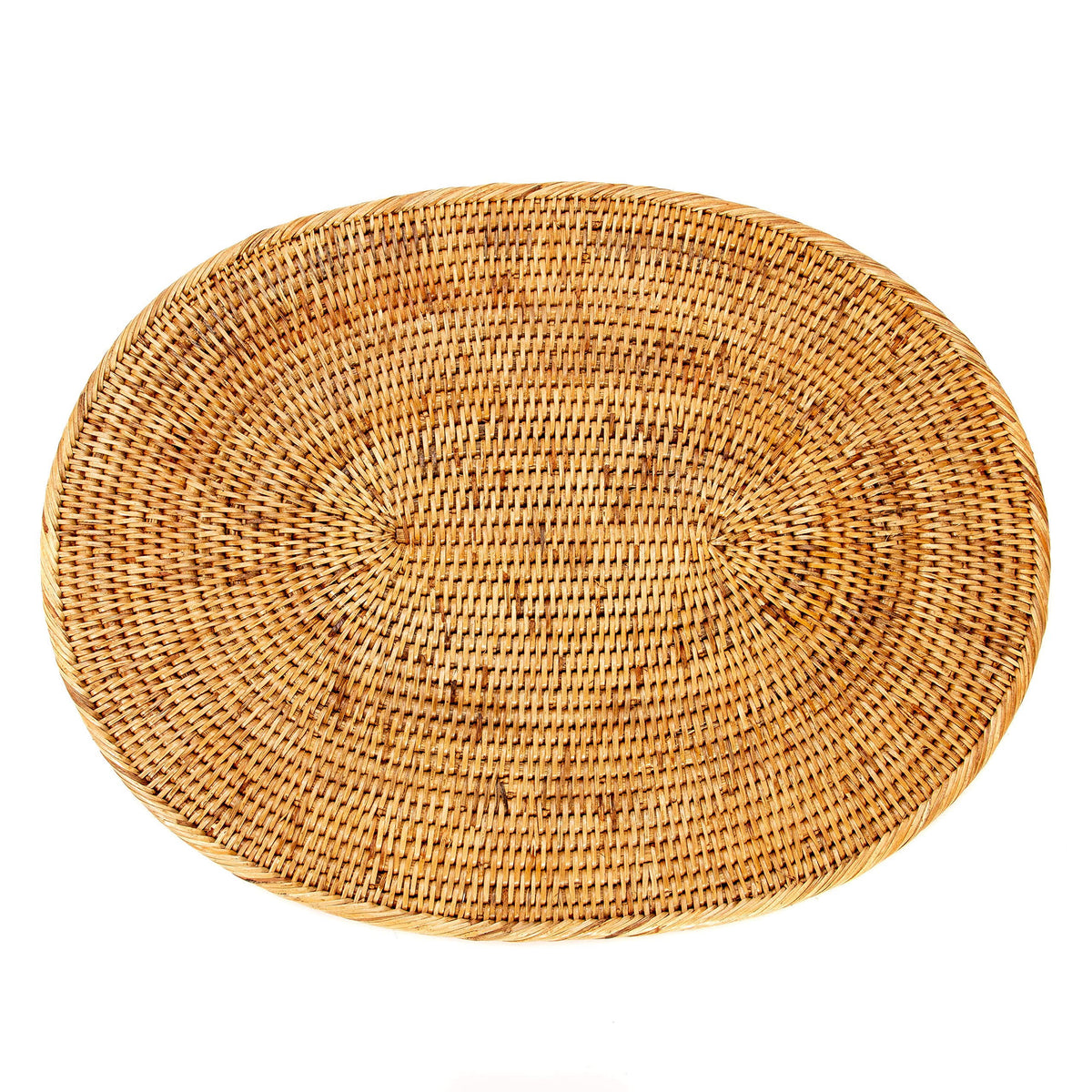 Rattan Oval Placemat 20 inch x 15 inch B87315