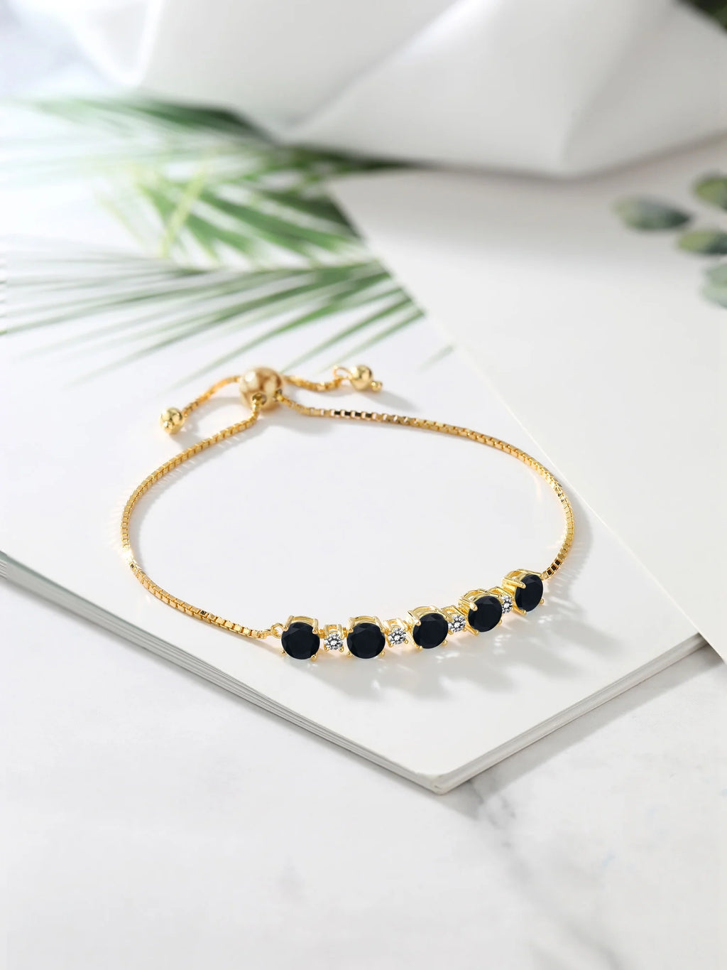 18K Yellow Gold Plated Silver Bracelet M1263