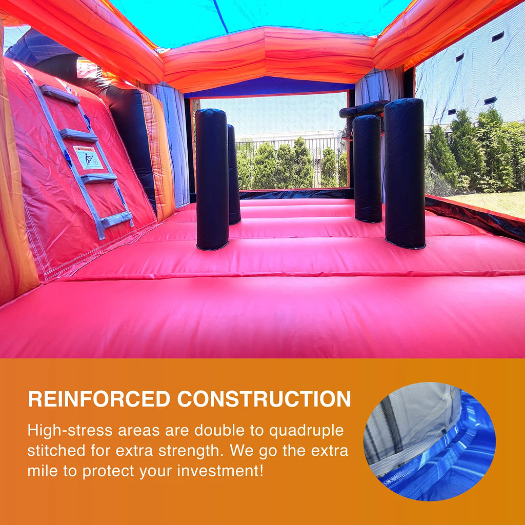 Inflatable Bounce House Water Slide with Splash Pool M885