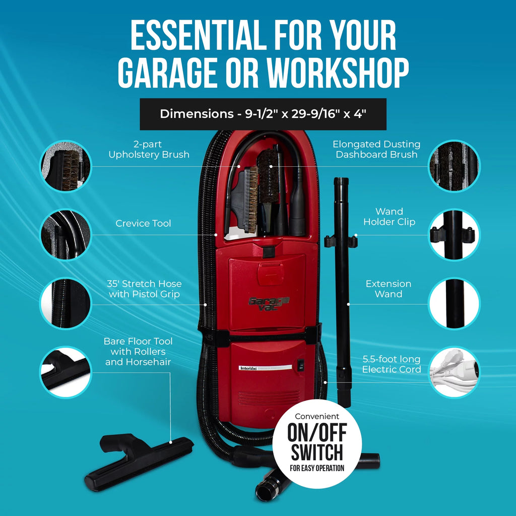 1 Gallon Wall Mounted Garage Vacuum Cleaner X98730