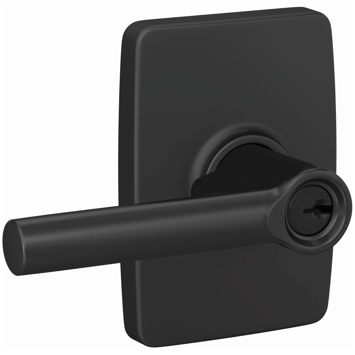 Satin Nickel Passage Door Lever Set V449