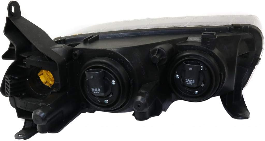 Passenger Side Headlight for Saturn L-Series Sedan 2000 2001 2002, Pack of 2 N12897