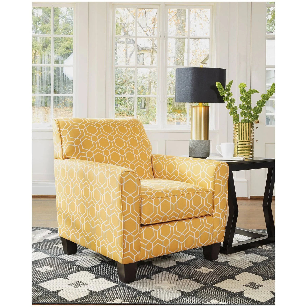 Gold Accent Chair M28811