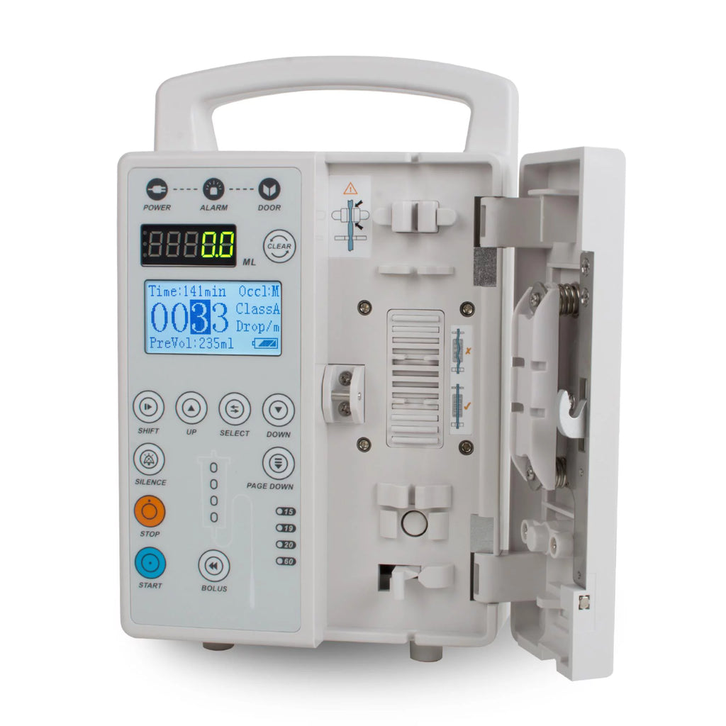 Infusion Pump with Audible & Visual Alarm, LCD Display R638