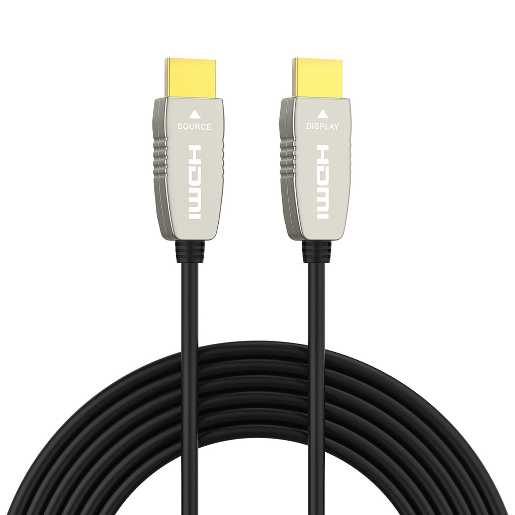Fiber HDMI Cable 4K60HZ HDR 100 feet HDMI2.0b Cable, 18.2 Gbps, ARC, HDR10, Dolby Vision, HDCP2.2, 4:4:4, Ultra Slim and Flexible HDMI Optic Cable 30m E786466
