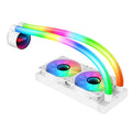 240mm ARGB Liquid Cooler with PWM Fan White D6328