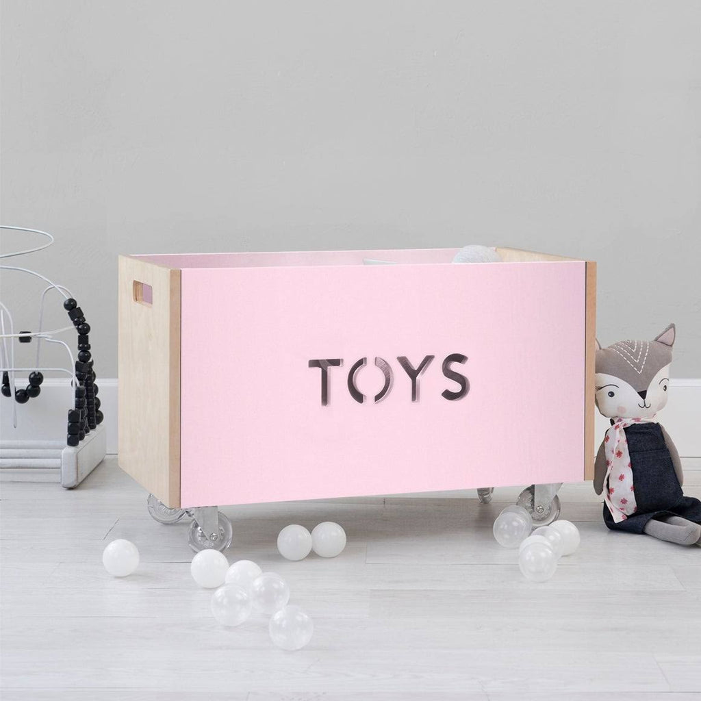 Toy Box Chest on Casters L26443