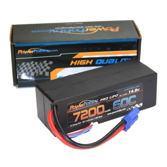 4S 14.8V 7200mAh 60C EC5 Hard Case K34902